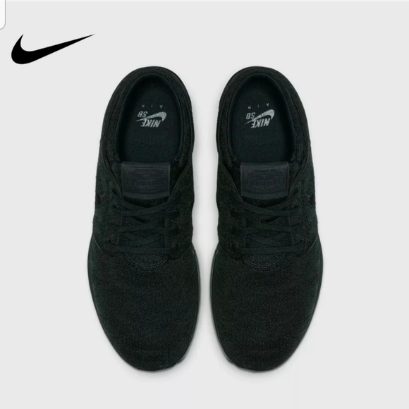 Nike SB Air Max Stefan Janoski 2 "Triple Black"  A - Picture 5 of 6